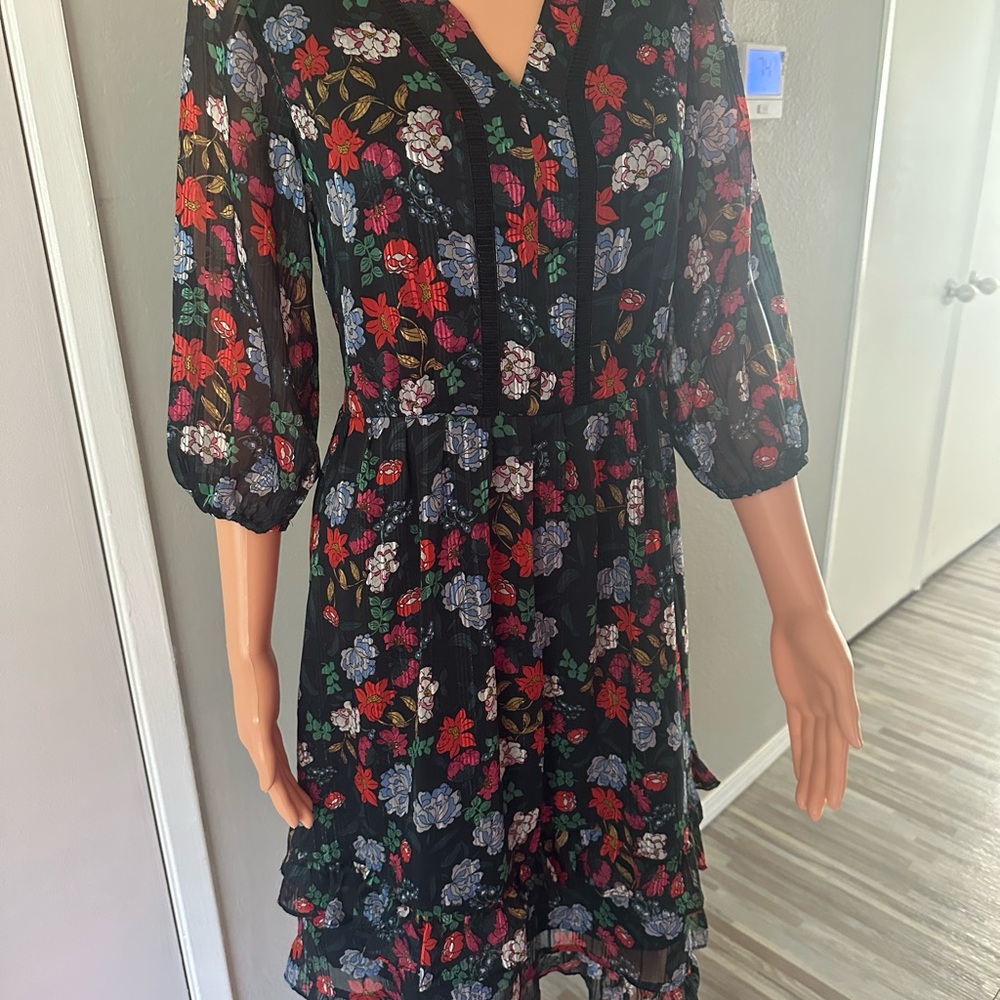 Nanette Lepore Berry Multi Print Dress